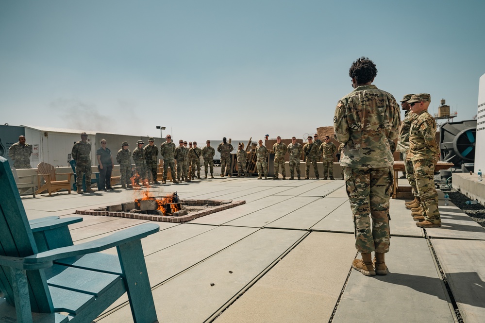 Flag Retirement Ceremony