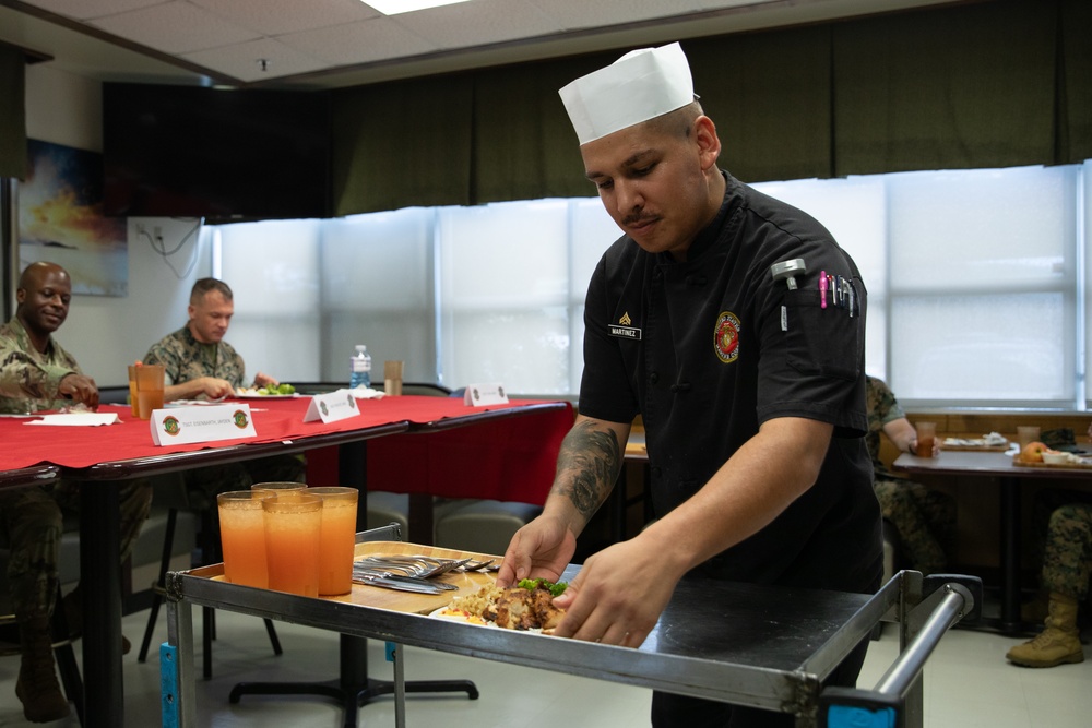 CLR-37 Hosts an Interservice Cooking Competition