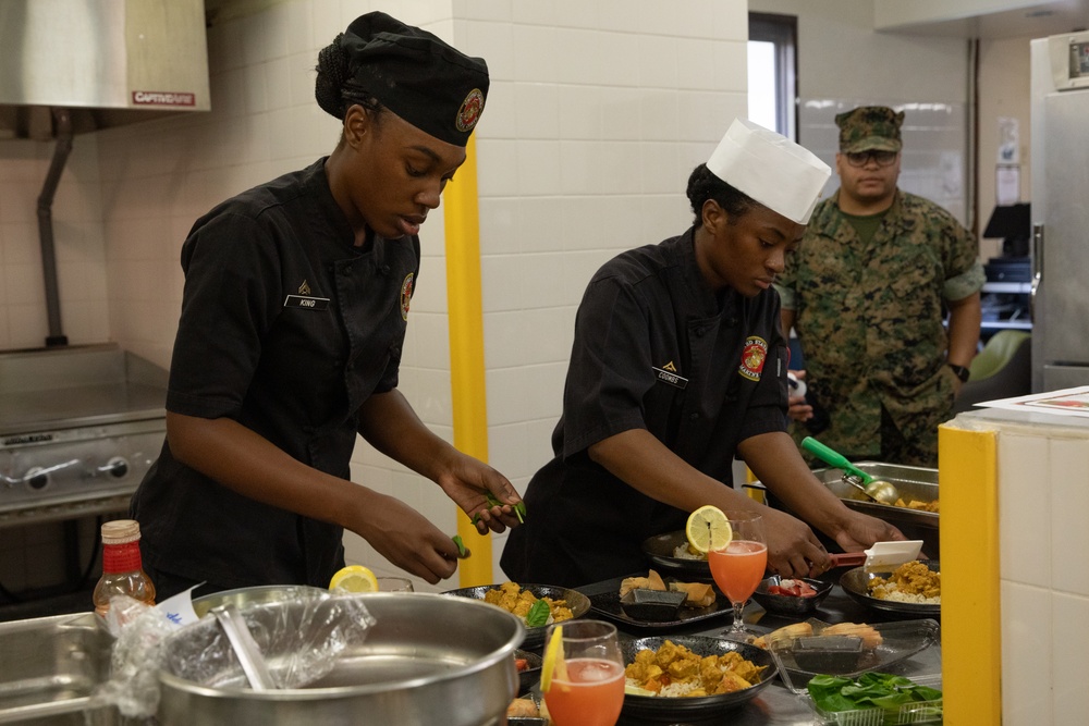 CLR-37 Hosts an Interservice Cooking Competition