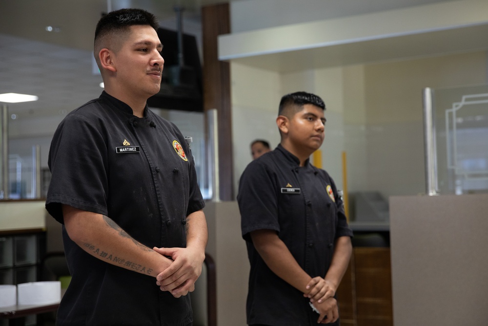 CLR-37 Hosts an Interservice Cooking Competition