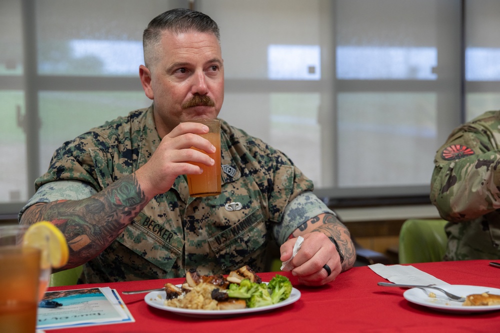 CLR-37 Hosts an Interservice Cooking Competition