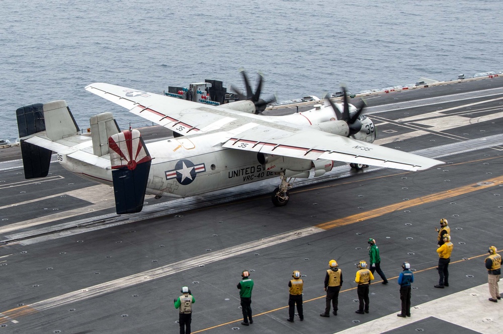 USS Ronald Reagan (CVN 76) conducts routine operations