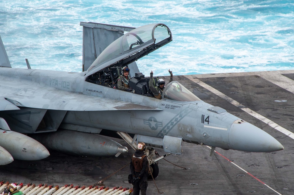 USS Ronald Reagan (CVN 76) conducts routine operations