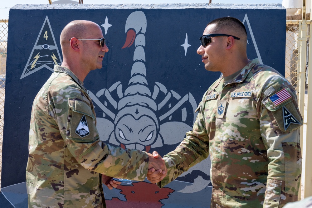 CMSSF Makes Inaugural CENTCOM Guardian visit