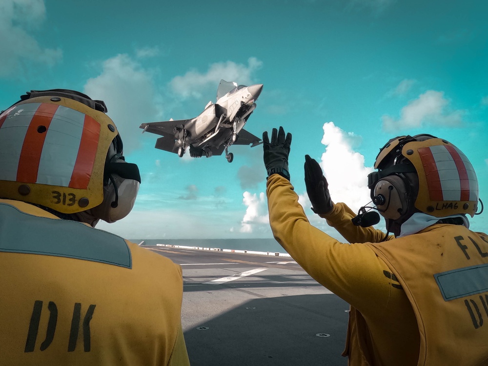 USS America (LHA 6) Conducts Flight Operations