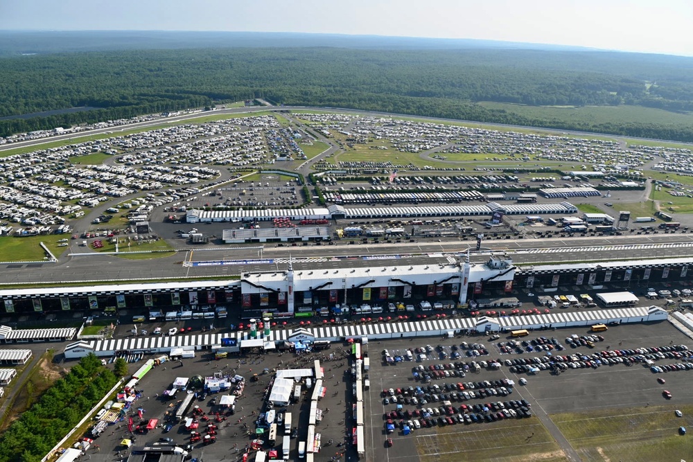 Pa National Guard attends Pocono 400 Raceway