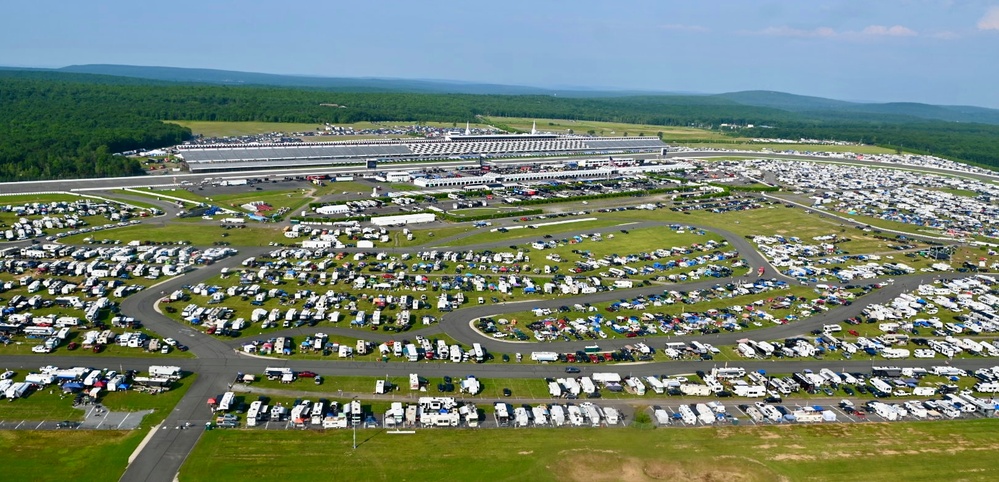 Pa National Guard attends Pocono 400 Raceway