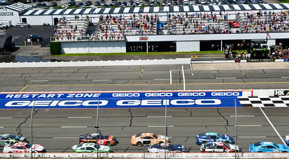 Pa National Guard attends Pocono 400 Raceway