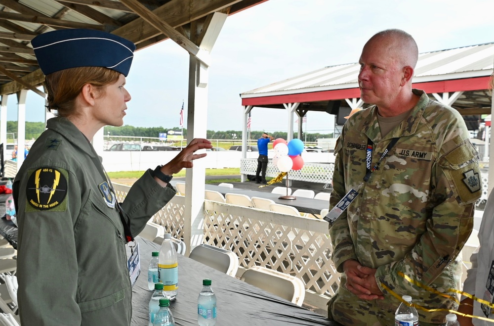 Pa National Guard attends Pocono 400 Raceway