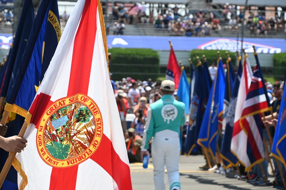 Pa National Guard attends Pocono 400 Raceway