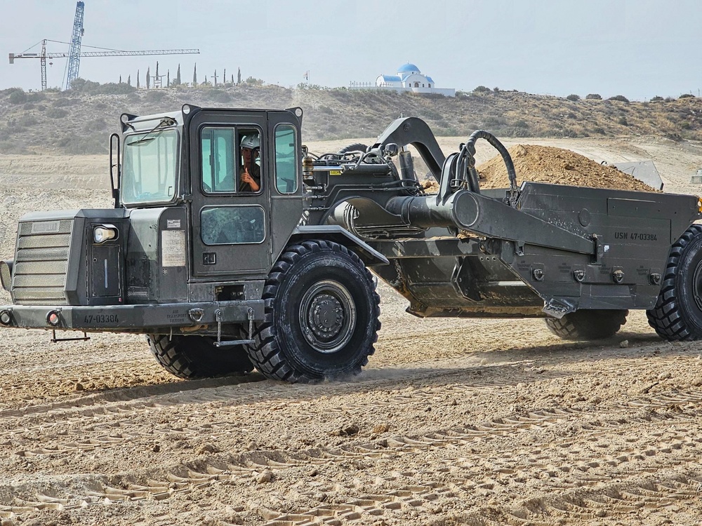 NMCB 11 working in Cyprus