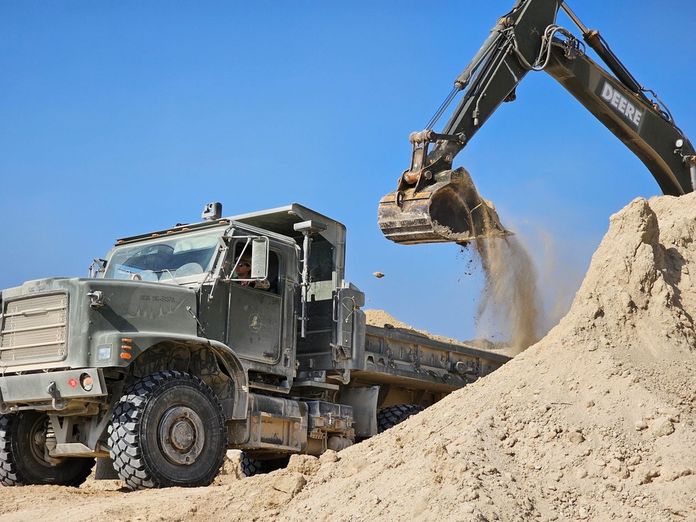 NMCB 11 working in Cyprus