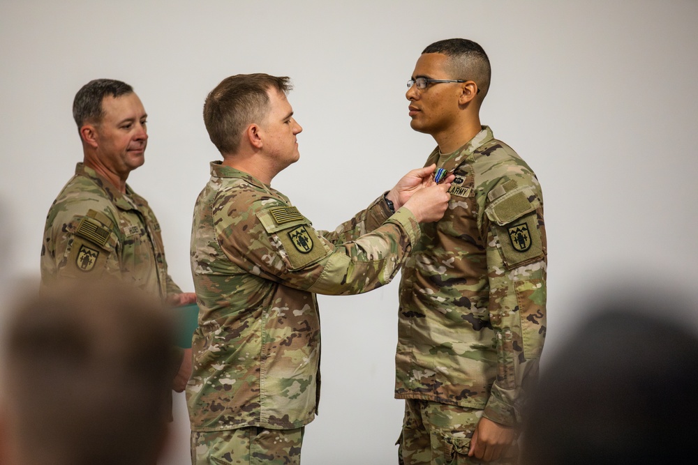 Shamrock brigade recognizes achievement and advancement