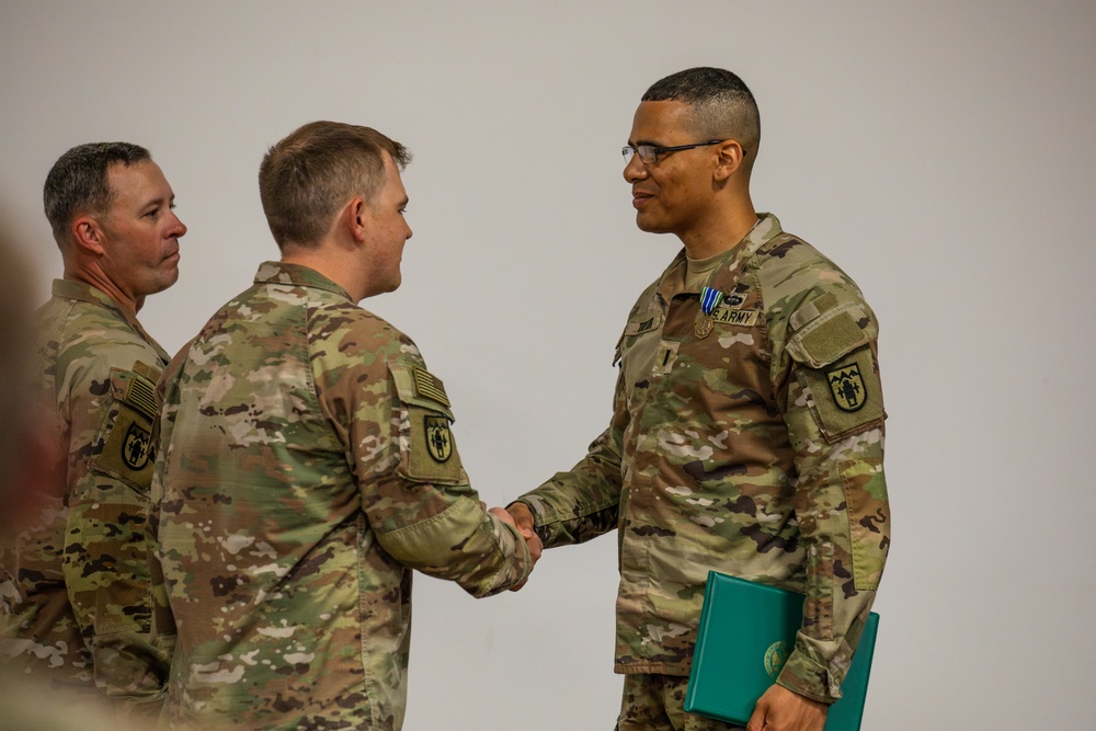 Shamrock brigade recognizes achievement and advancement