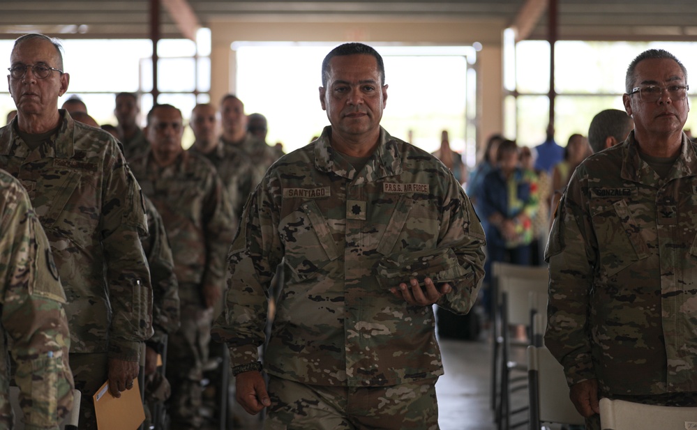 Puerto Rico State Guard Promotion Ceremony