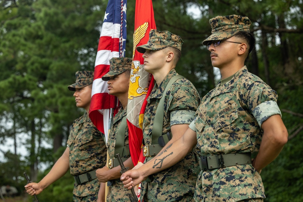 Logistics Operations School Change of Command Ceremony