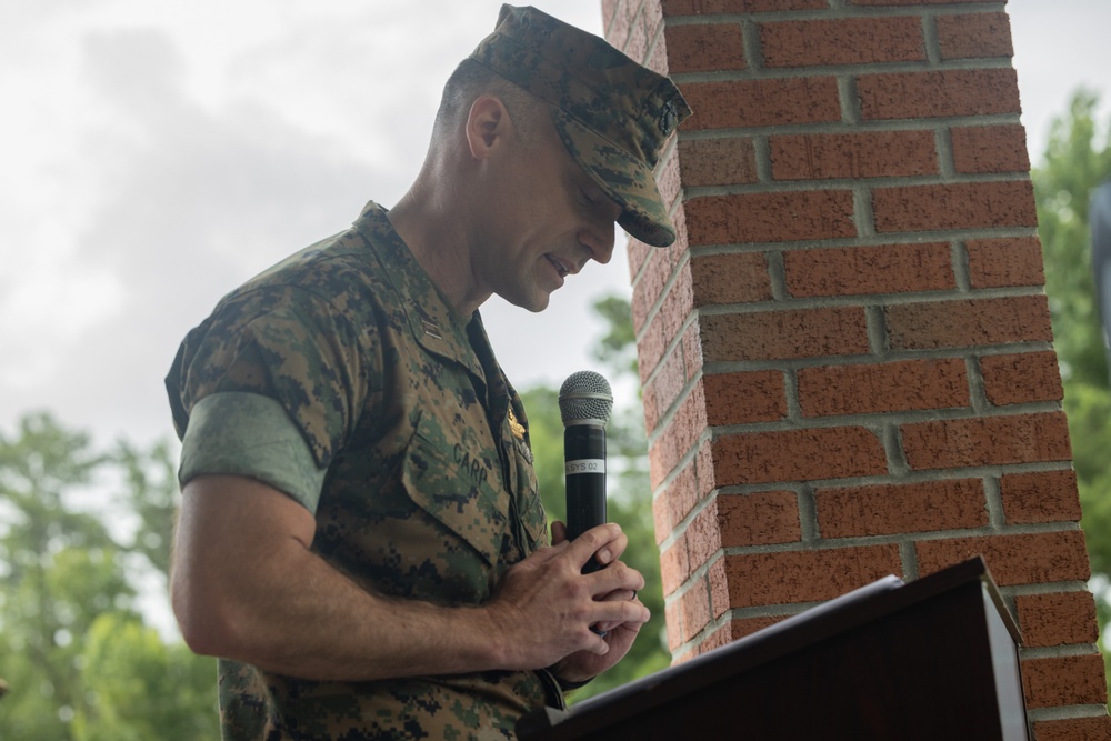 Logistics Operations School Change of Command Ceremony