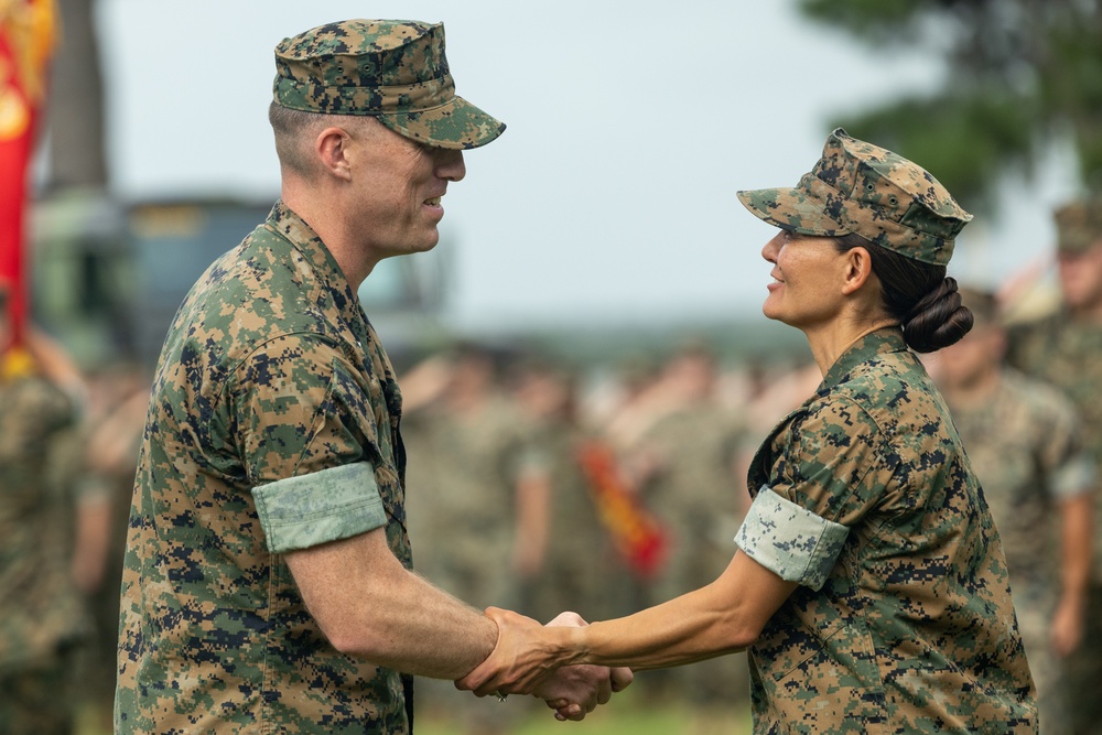 Logistics Operations School Change of Command Ceremony