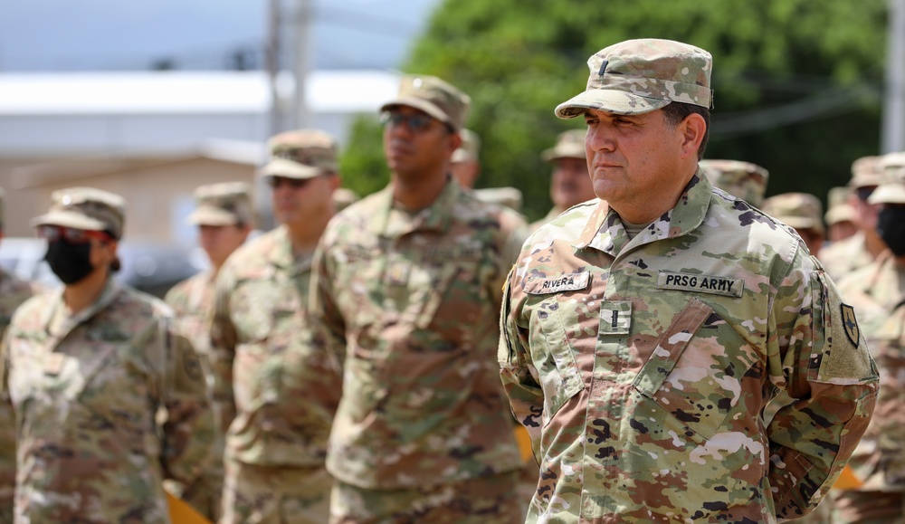 Puerto Rico State Guard Promotion Ceremony