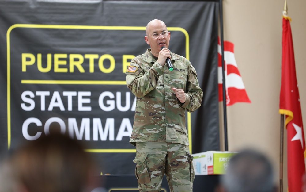 Puerto Rico State Guard Promotion Ceremony