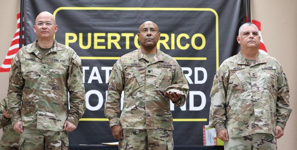 Puerto Rico State Guard Promotion Ceremony