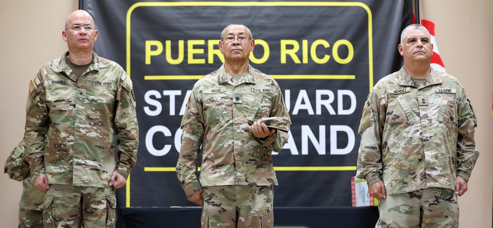 Puerto Rico State Guard Promotion Ceremony