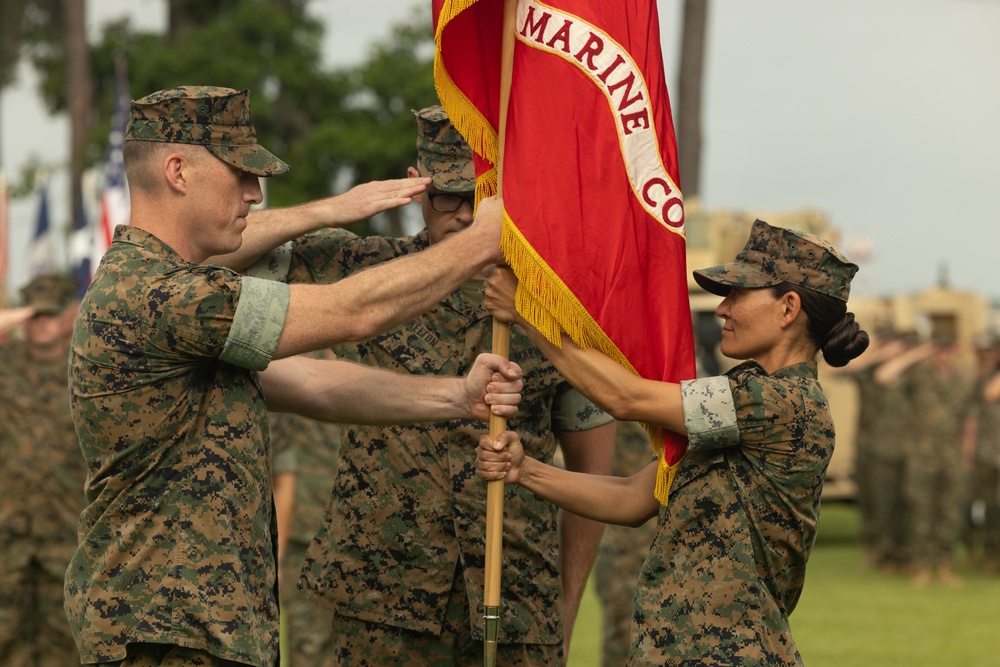 Logistics Operations School Change of Command Ceremony