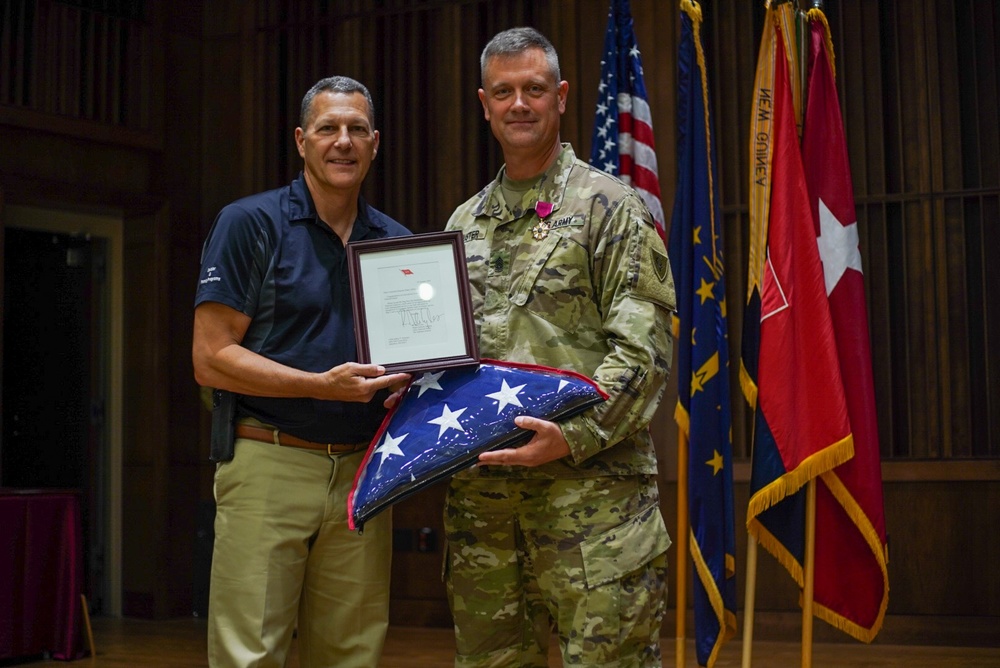 Former 38th ID senior enlisted leader retires after 35 years of honorable service