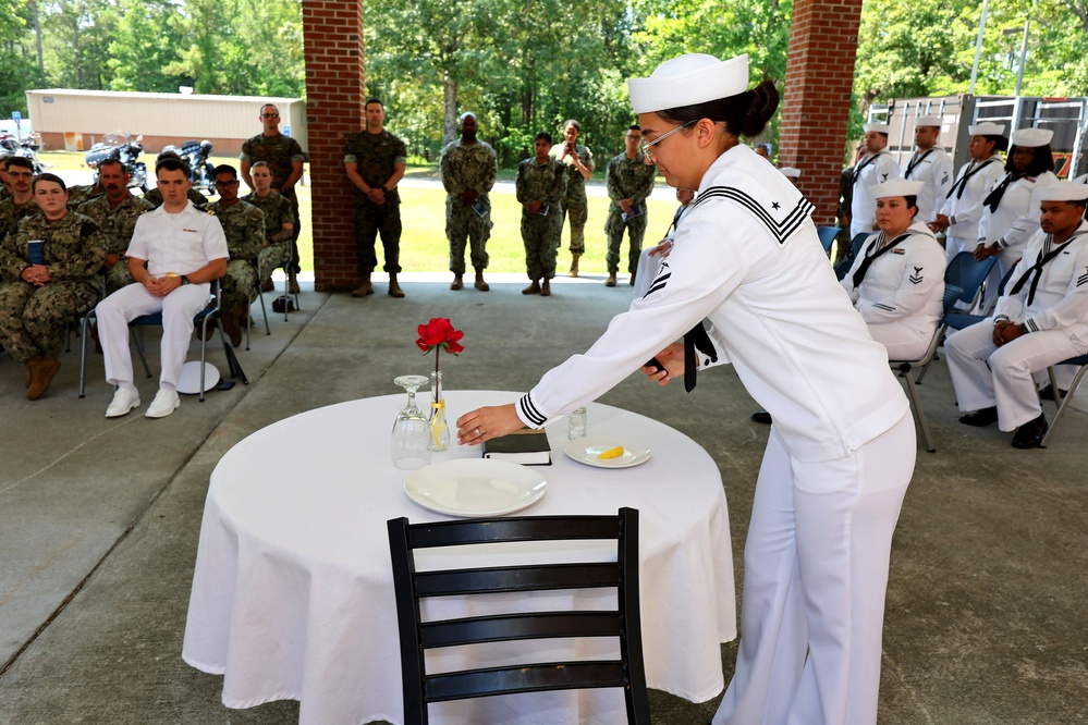 126 Birthday ceremony of Hospital Corpsman Naval Medical Readiness Training Center, MCAS Cherry Point, North Carolina, June 17, 2024.