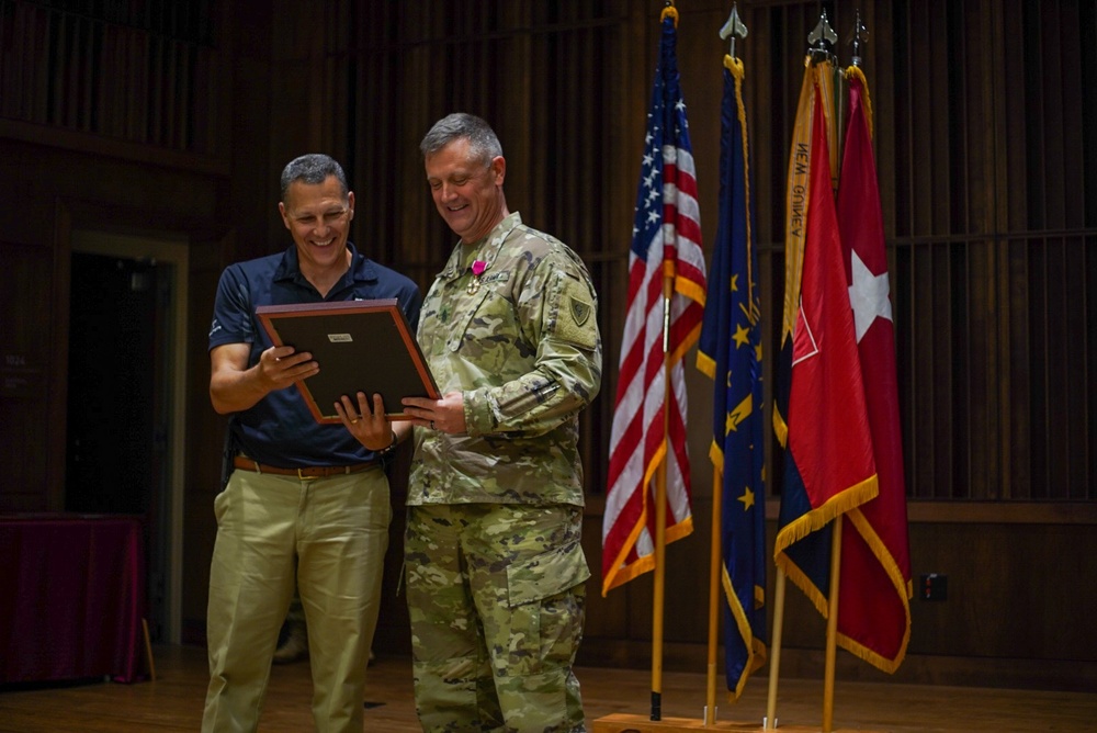 Former 38th ID senior enlisted leader retires after 35 years of honorable service