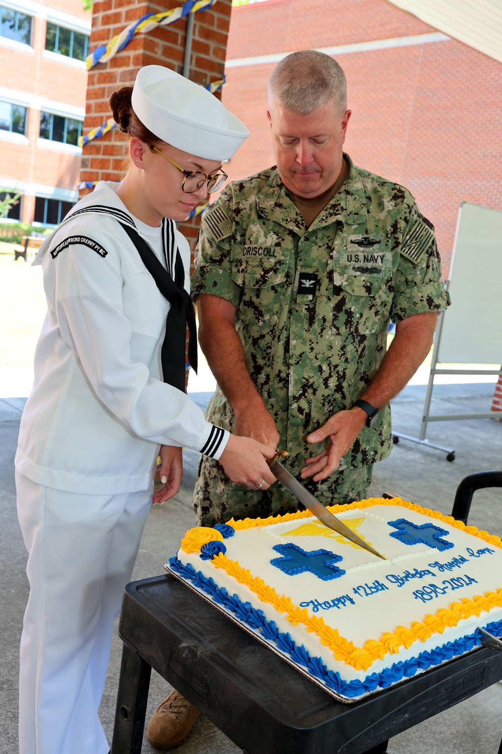 126 Birthday ceremony of Hospital Corpsman Naval Medical Readiness Training Center, MCAS Cherry Point, North Carolina, June 17, 2024.