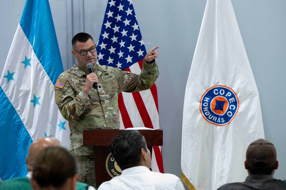 US and Honduras prep for natural disaster response