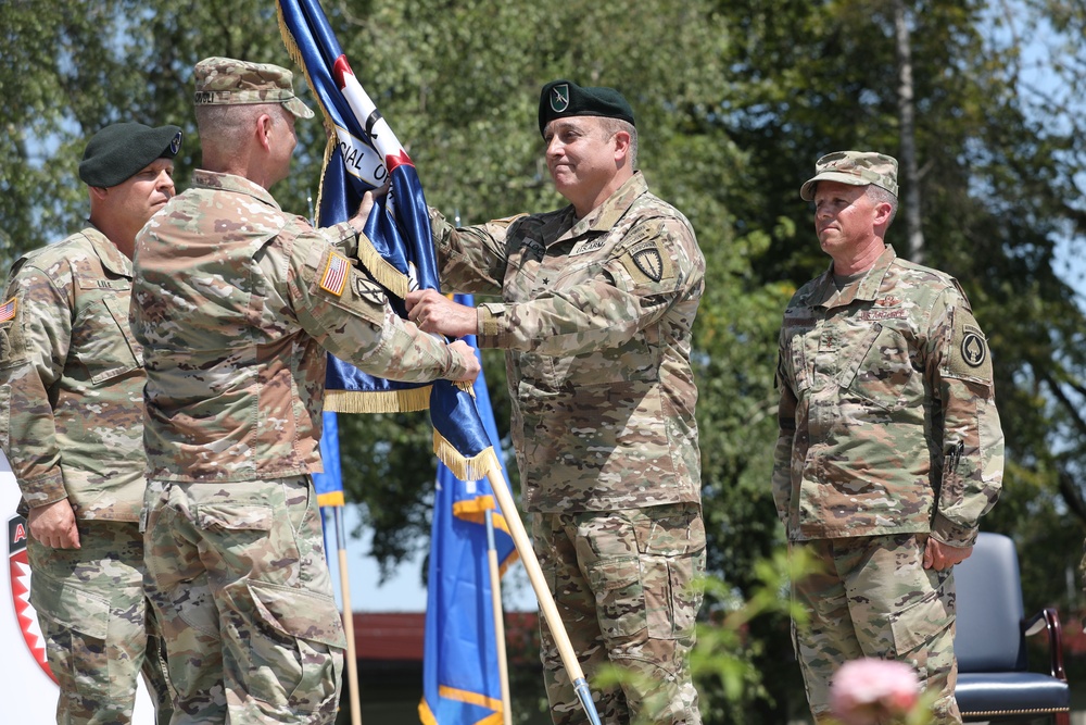 Brig. Gen. Joseph G. Lock takes command of Special Operations Command Europe