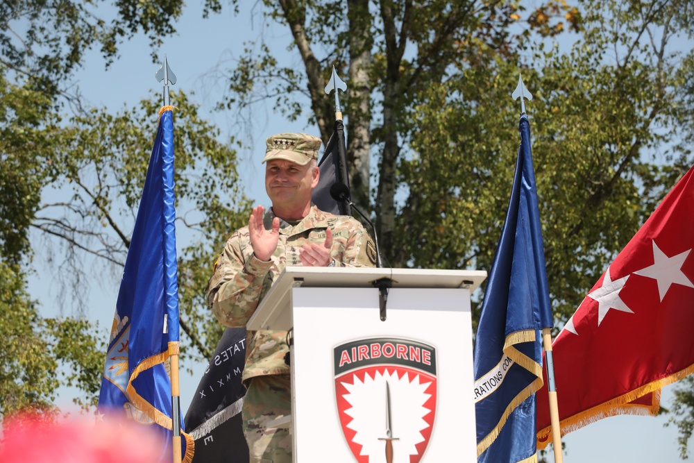 Brig. Gen. Joseph G. Lock takes command of Special Operations Command Europe