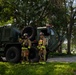 Fire fighters of the 755th Engineer Detachment