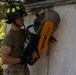 Fire fighters of the 755th Engineer Detachment