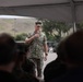 Fire Support Battery holds change of command ceremony