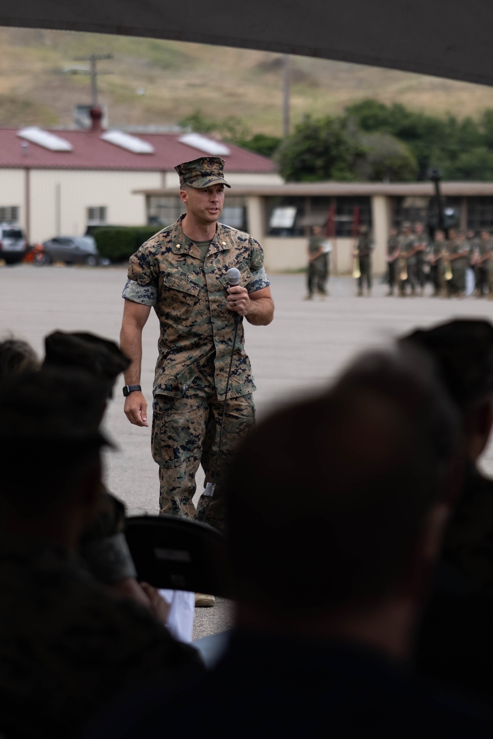 Fire Support Battery holds change of command ceremony