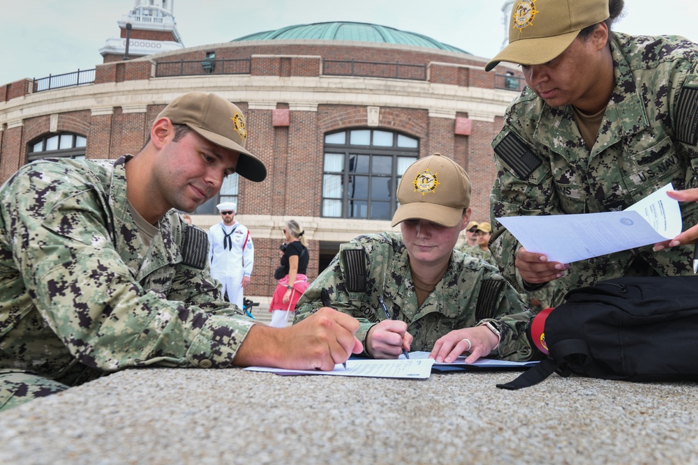 NSGL Sailor Reenlists