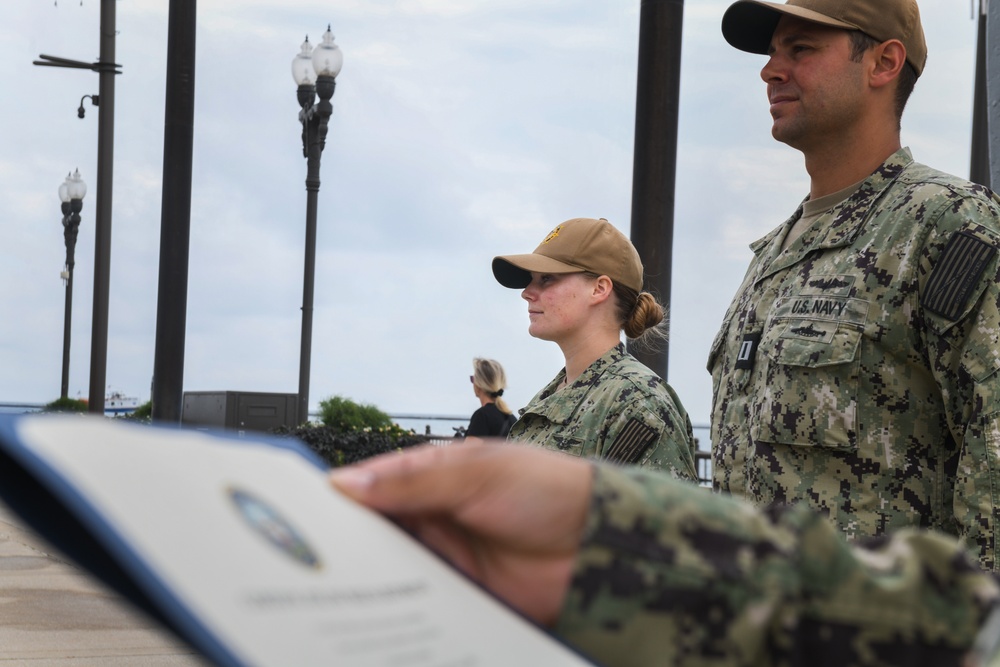 NSGL Sailor Reenlists