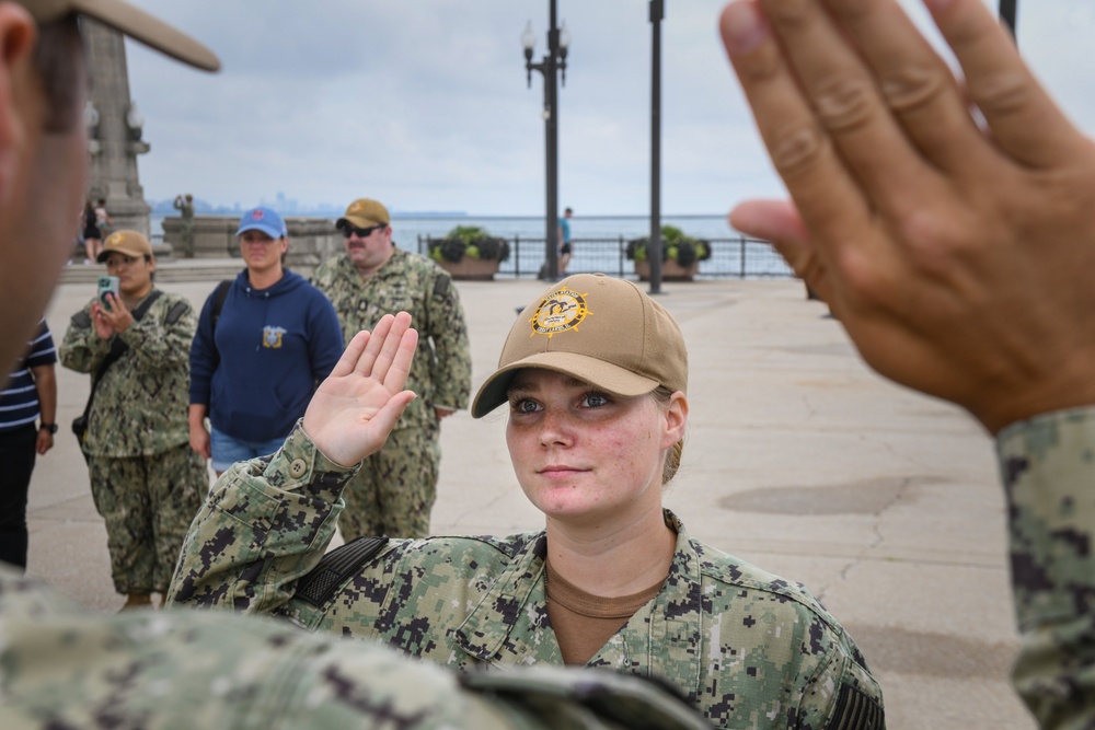 NSGL Sailor Reenlists