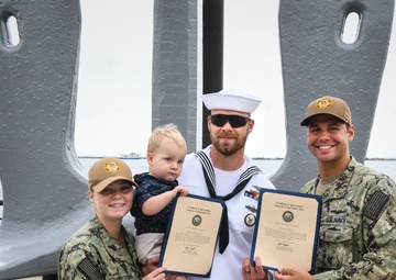 NSGL Sailor Reenlists