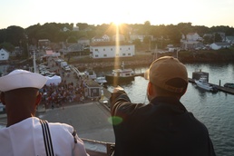 Arriving in Eastport, Maine