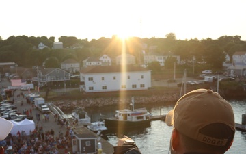 Arriving in Eastport, Maine