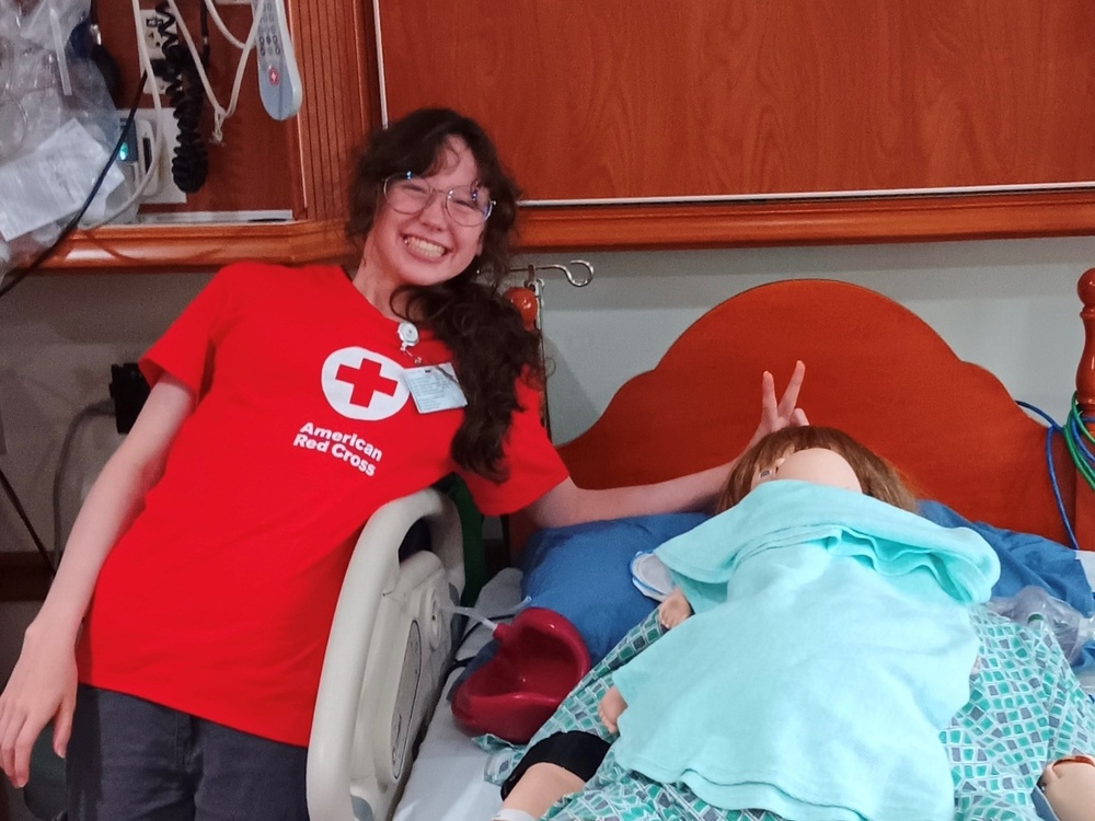 One volunteer reacts to BJACH, American Red Cross Summer Youth Program