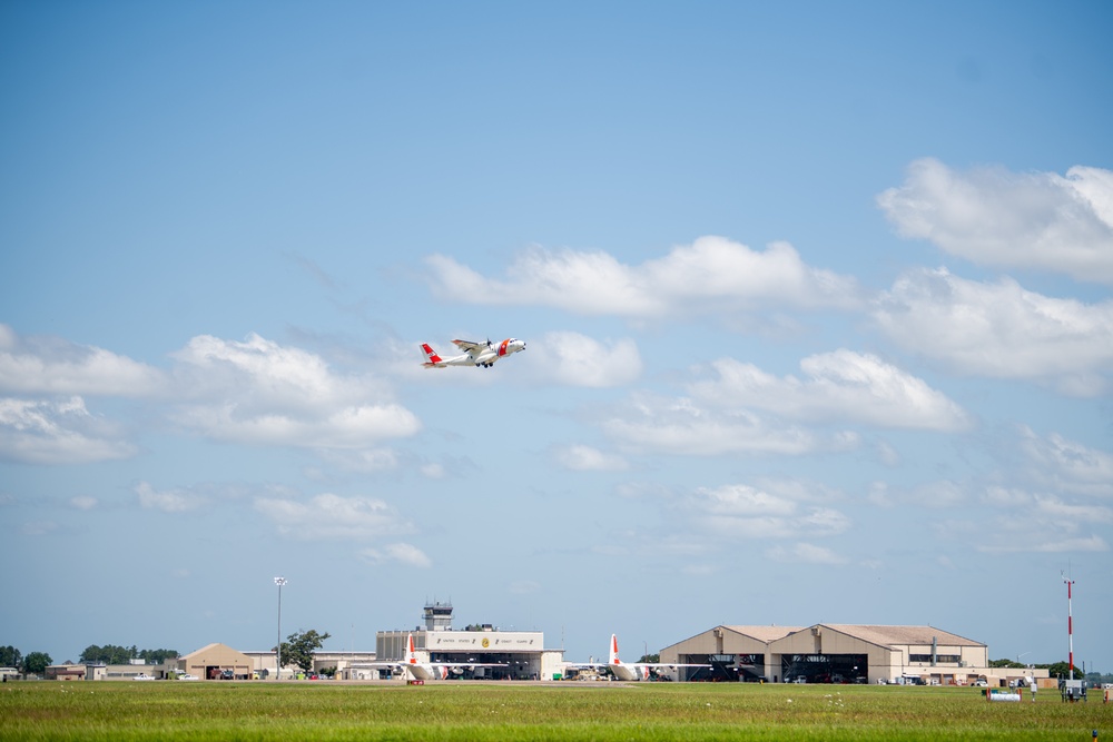 Last Operational HC-144 Alpha Undergoes Major Upgrades and Takes First Test Flight at Aviation Logistics Center