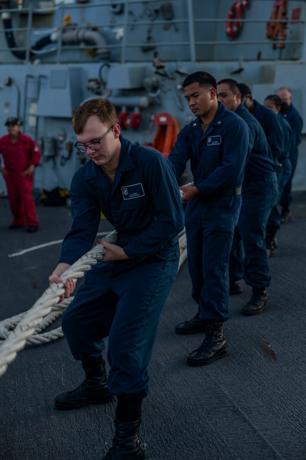 USS William P. Lawrence Returns to Home Port