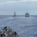 USS William P. Lawrence, USS Sterett, HMNZS Aotearoa Conduct Replinshment-At-Sea