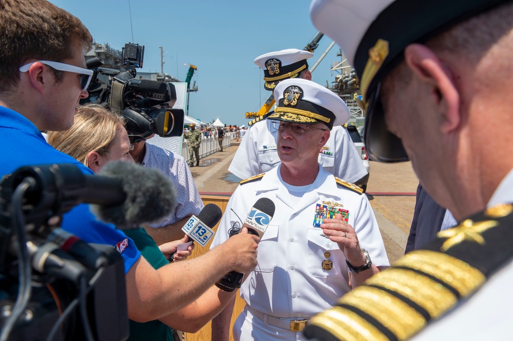 Eisenhower CSG returns to Naval Station Norfolk