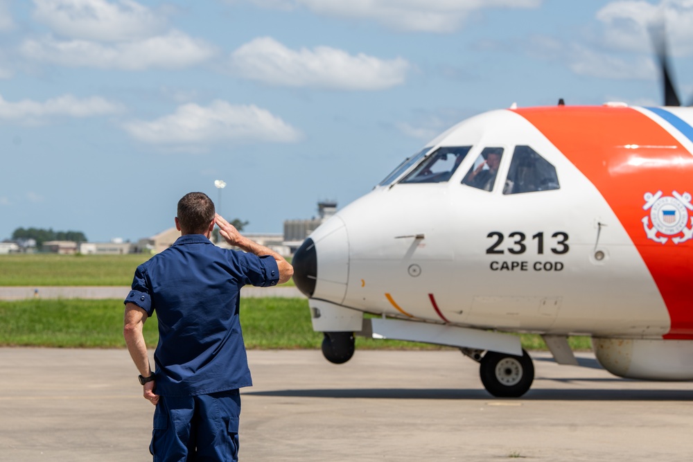 Last Operational HC-144 Alpha Undergoes Major Upgrades and Takes First Test Flight at Aviation Logistics Center